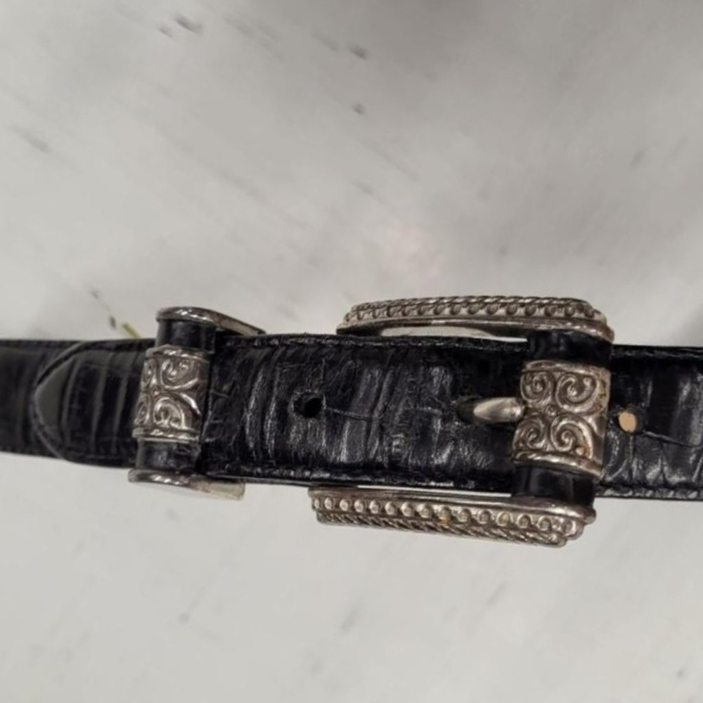 Brighton belt with silver buckle